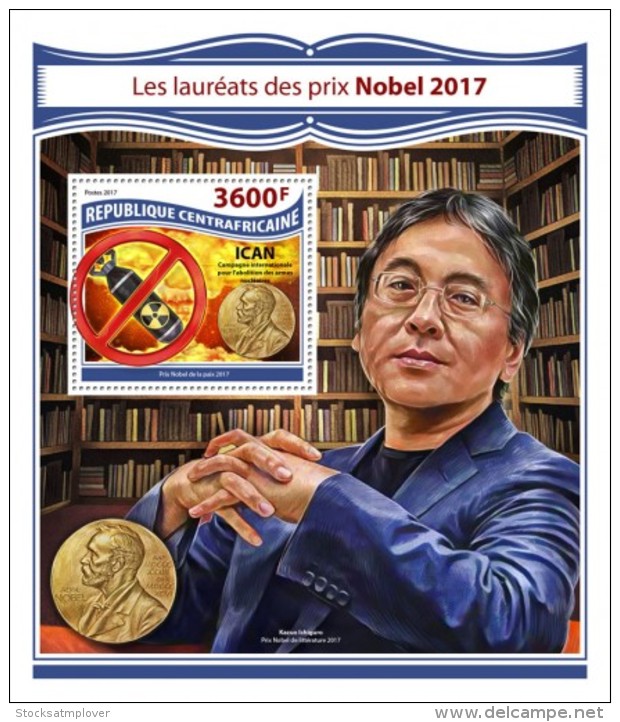 Central Africa 2017 Nobel Prize 2017 S2017-12 - Central African Republic