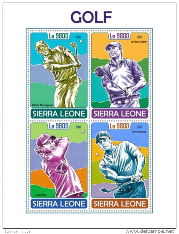 Sierra Leone 2017 Golf  S2017-12 - Sierra Leone (1961-...)