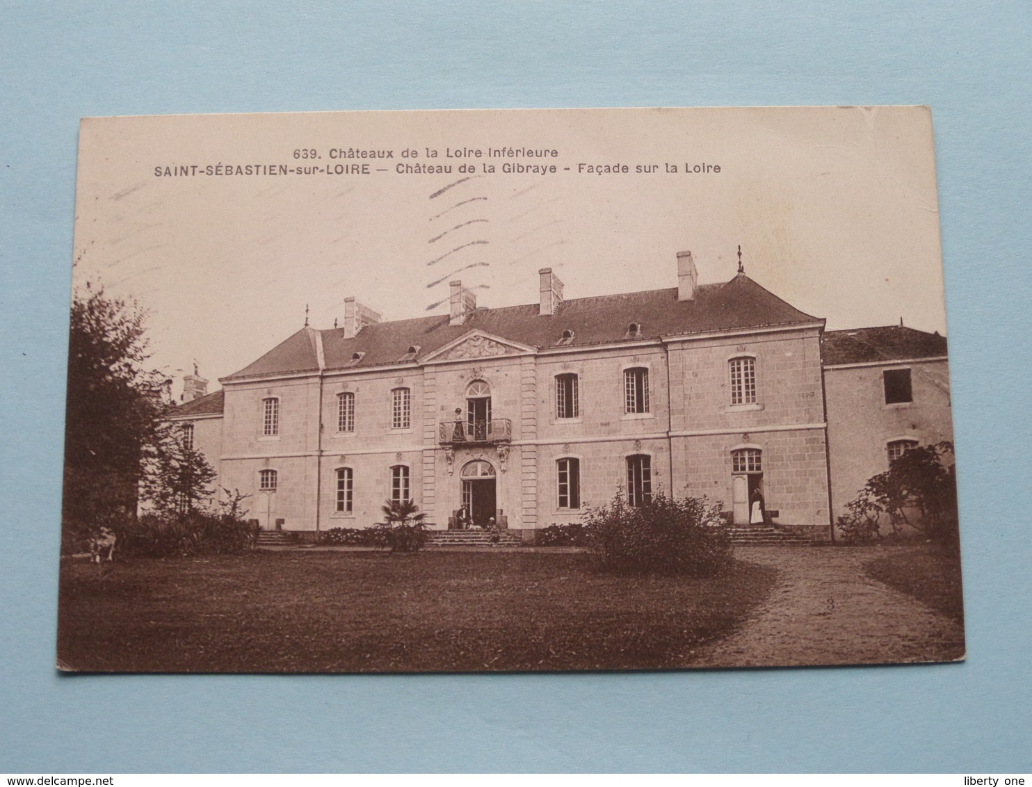 Château De La Gibraye - Façade Sur La Loire ( 639 - F. Chapeau ) Anno 1949 ( Voir Photo Svp ) - Saint-Sébastien-sur-Loire
