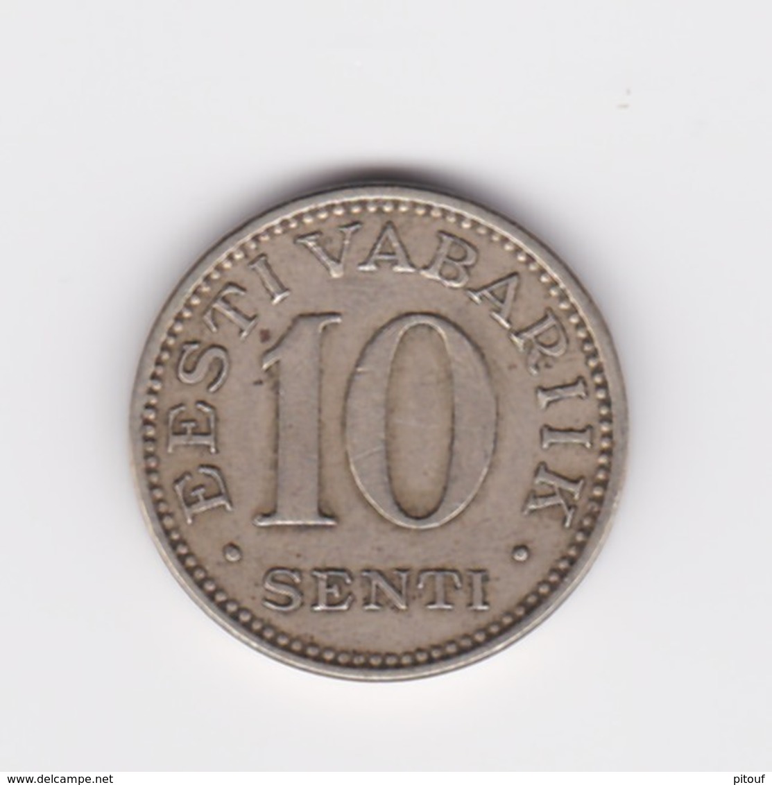 10 Senti Estonie 1931   TTB+ - Estland