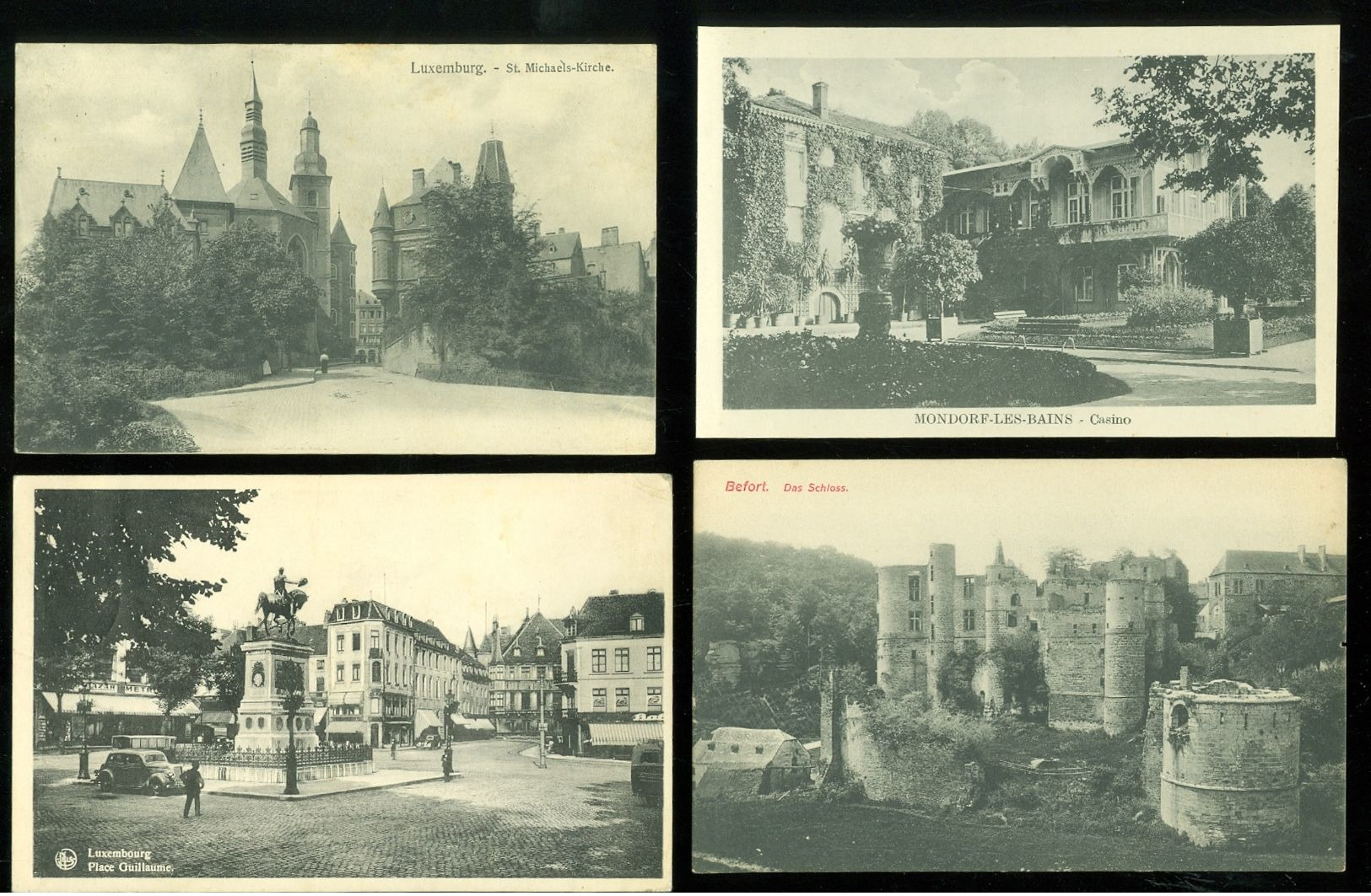 Beau lot de 60 cartes postales de Luxembourg  Le Grand - Duché de Luxembourg   Mooi lot van 60 postkaarten van Luxemburg