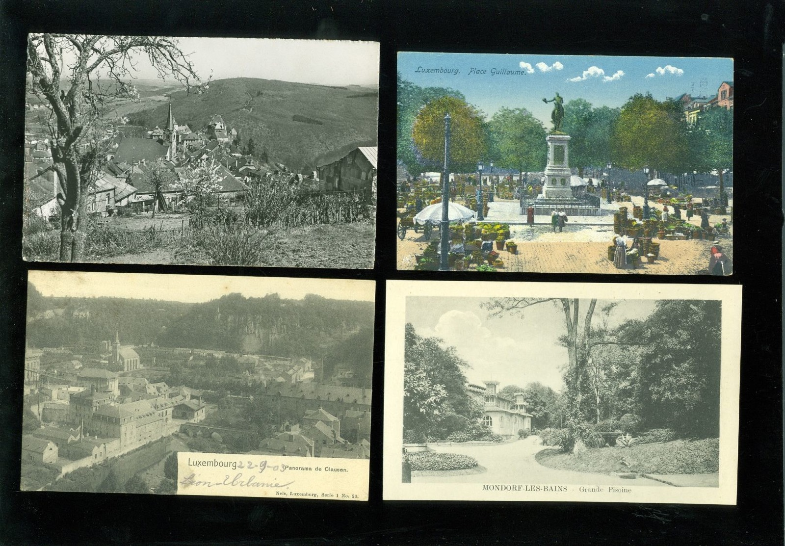 Beau lot de 60 cartes postales de Luxembourg  Le Grand - Duché de Luxembourg   Mooi lot van 60 postkaarten van Luxemburg