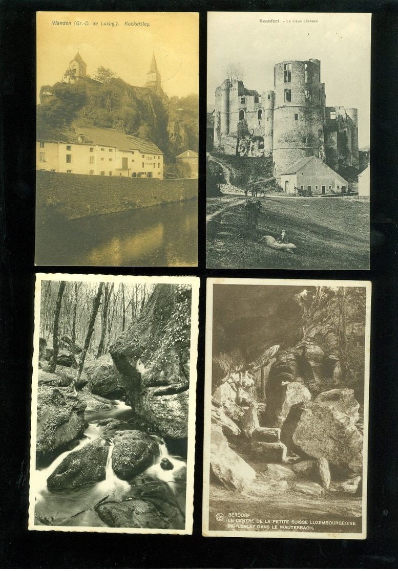 Beau lot de 60 cartes postales de Luxembourg  Le Grand - Duché de Luxembourg   Mooi lot van 60 postkaarten van Luxemburg