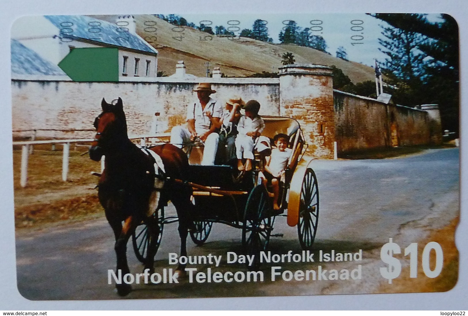 NORFOLK ISLAND - Tamura - $10 - Bounty Day - Mint - Norfolk Island