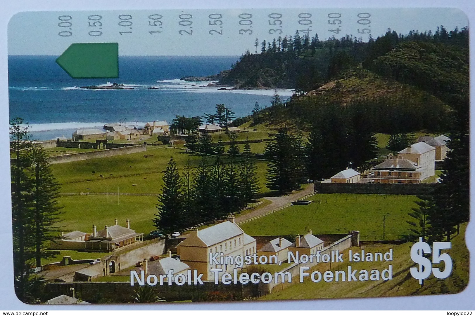 NORFOLK ISLAND - Tamura - $5 - Kingston - Mint - Isla Norfolk