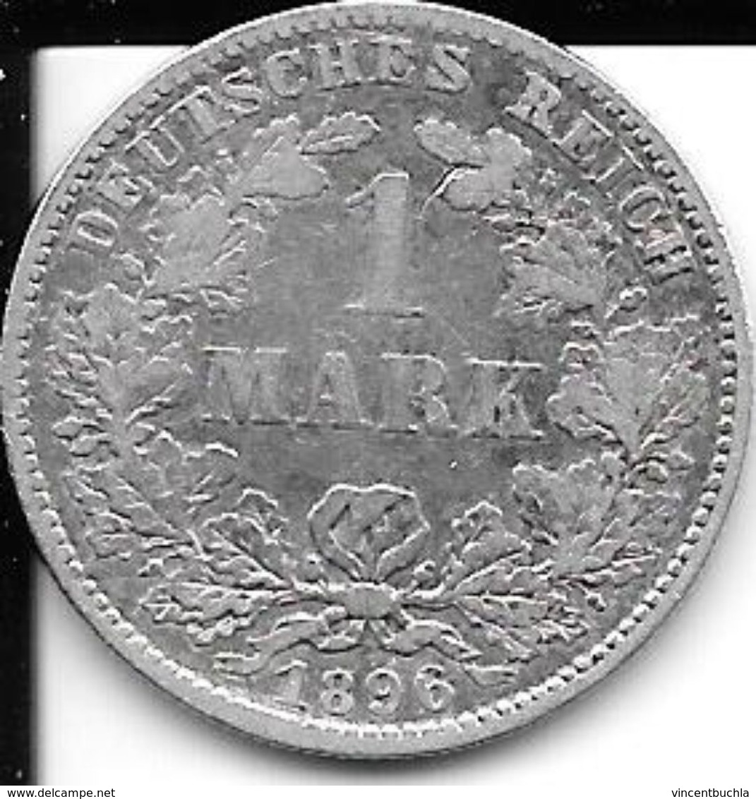 1 Mark 1896 J - Germany - ALLEMAGNE - Deutsches Reich TB - 1 Mark