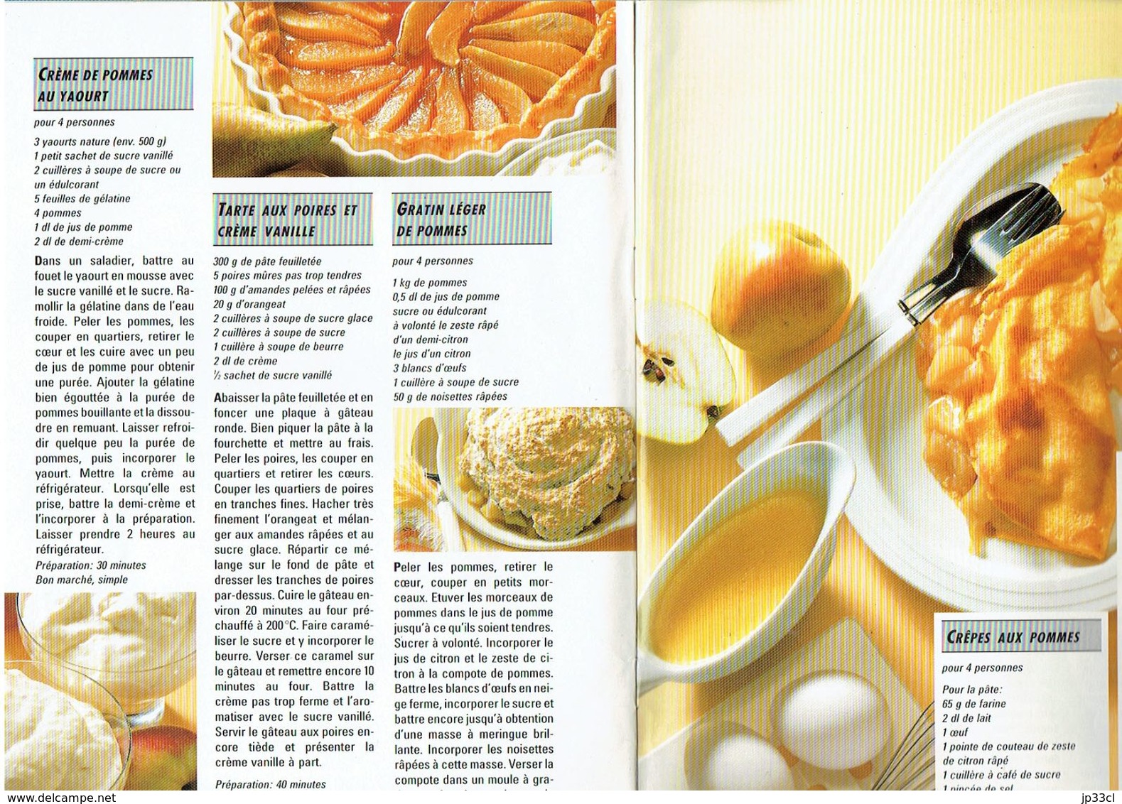 Pomme Poire Le Pommier (Automne 1990) Revue De La Fruit Union Suisse Et De La Régie Fédérale Des Alcools, Berne (16 P.) - Gastronomie