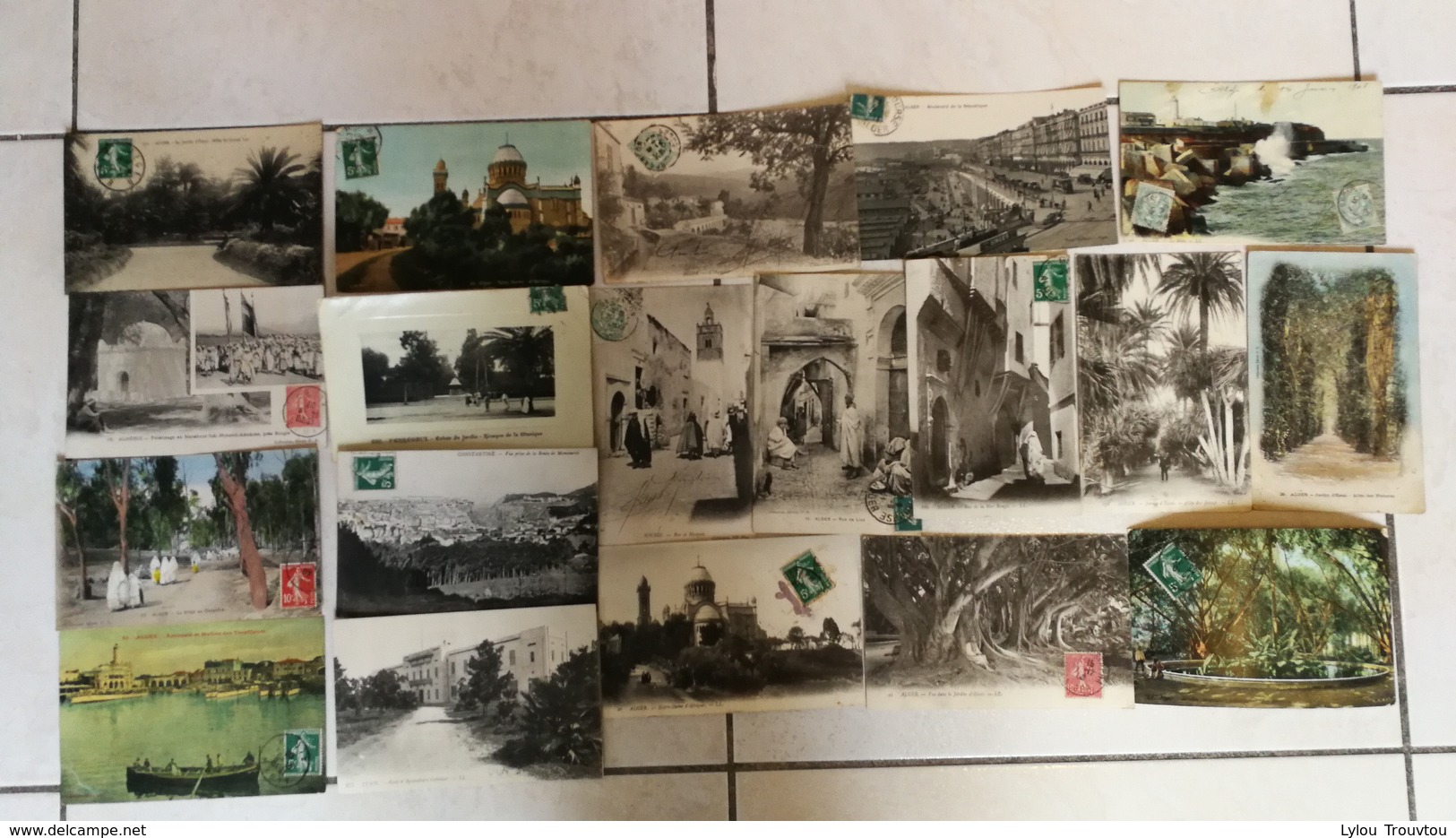 Beau Lot De 101 CPA Afrique / Maroc / Algerie / Somalie / Djibouti / Syrie  Etc .... - 100 - 499 Cartes