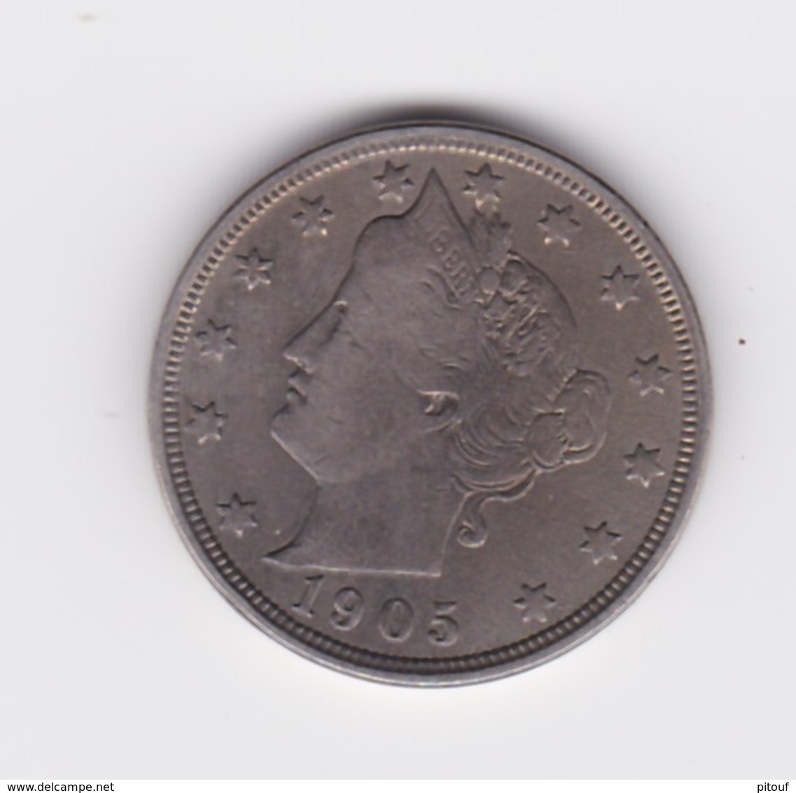 5 Cents USA   Liberty  1905 TTB - 1883-1913: Liberty (Libertà)