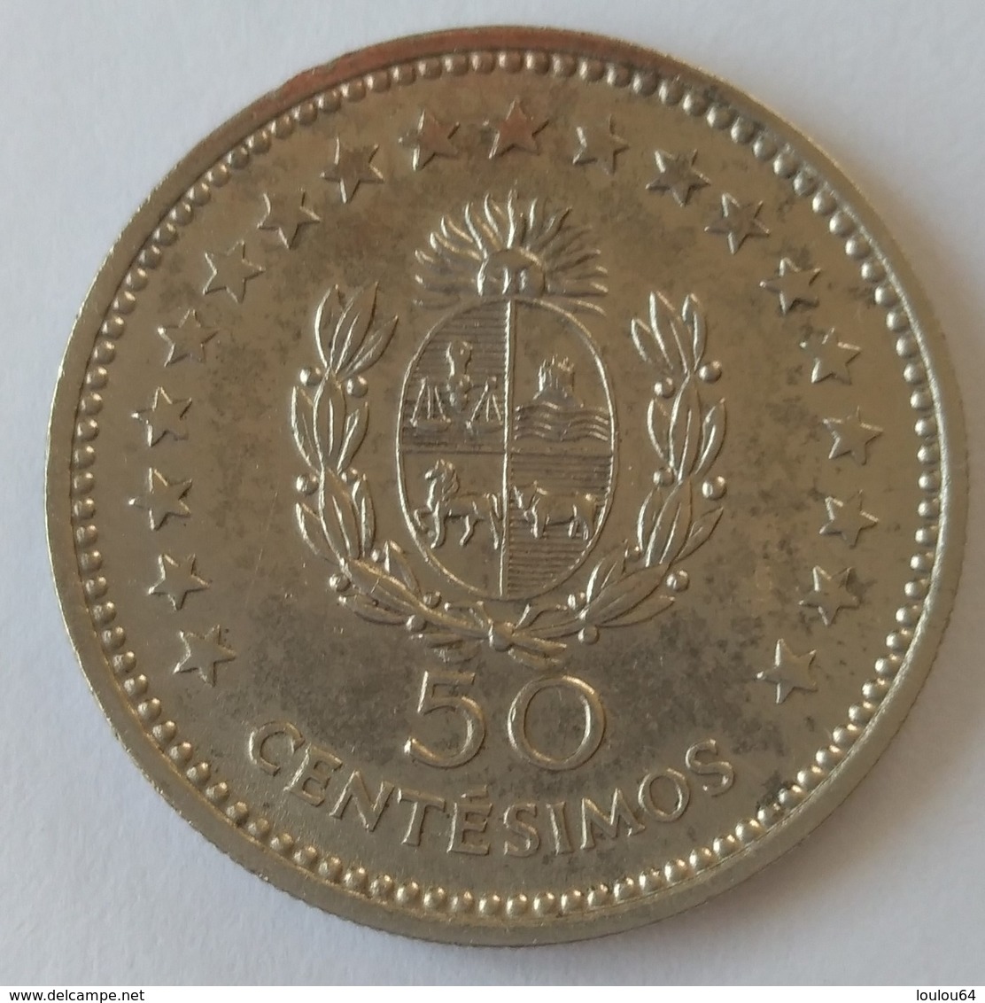 URUGUAY - 50 Centesimos 1960 - Cu -Ni - - Uruguay