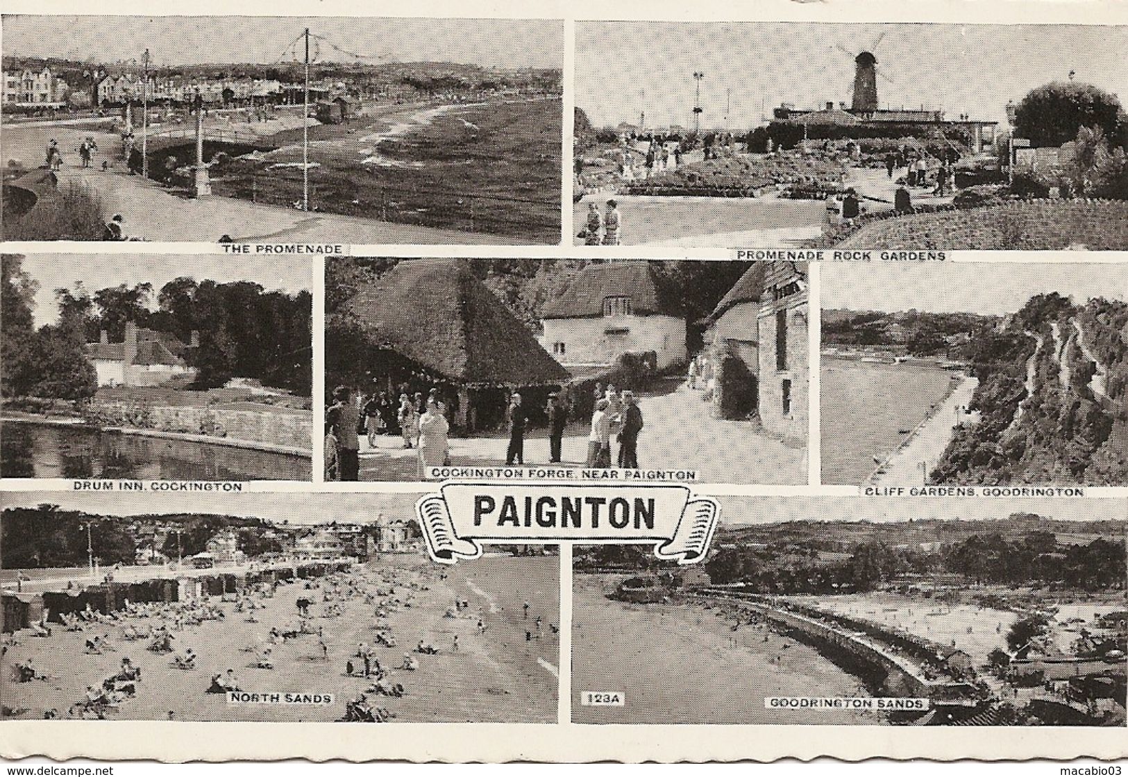 Royaume Uni - Angleterre -Devon-Paigton  Multi Vues      Réf 3822 - Paignton