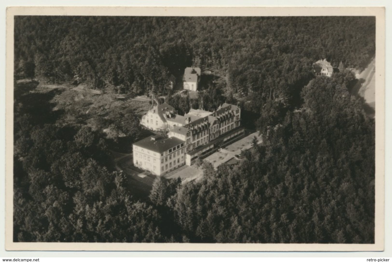 AK Naurod Bei Wiesbaden Taunussanatorium Luftbild 1951 ? - Autres & Non Classés