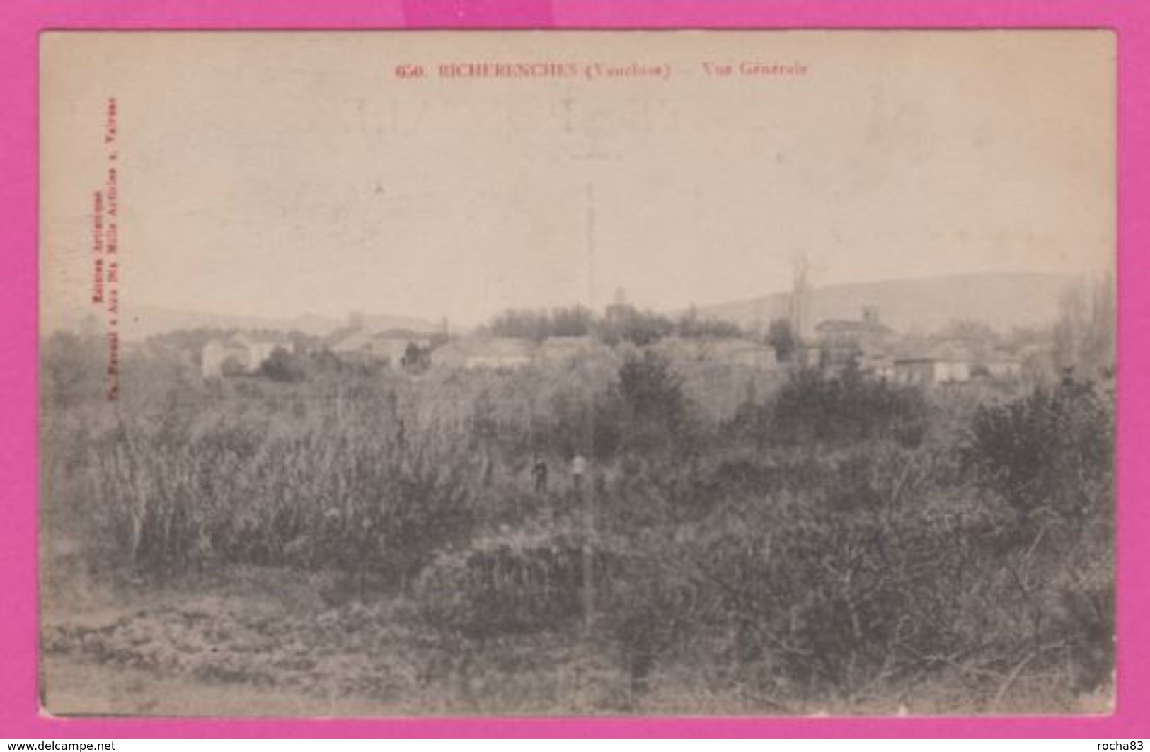 VAUCLUSE - RICHERENCHES , Vue Generale - Other & Unclassified