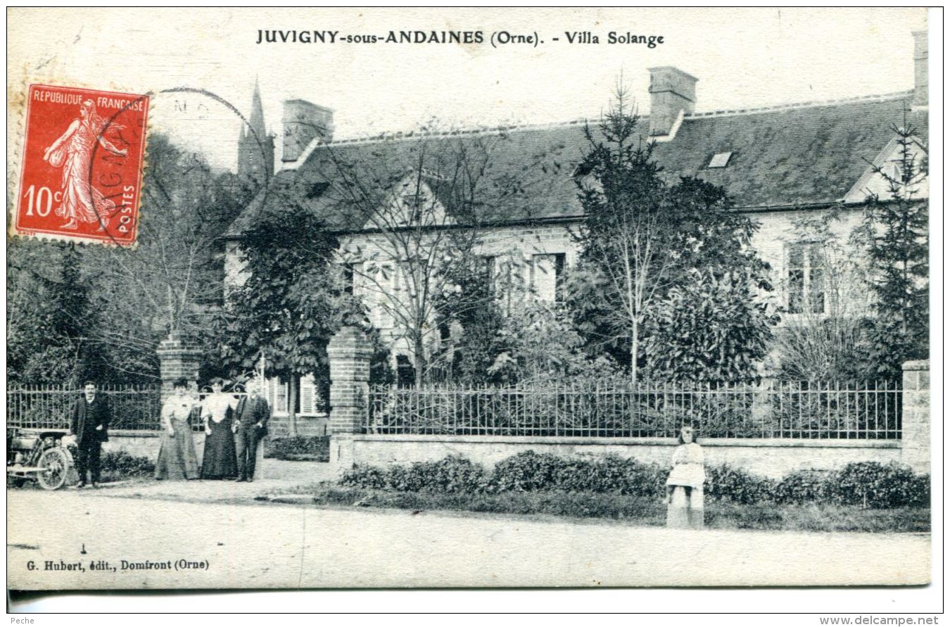 N°4297 A -cpa Juvigny Sous Andaines -villa Solange- - Juvigny Sous Andaine