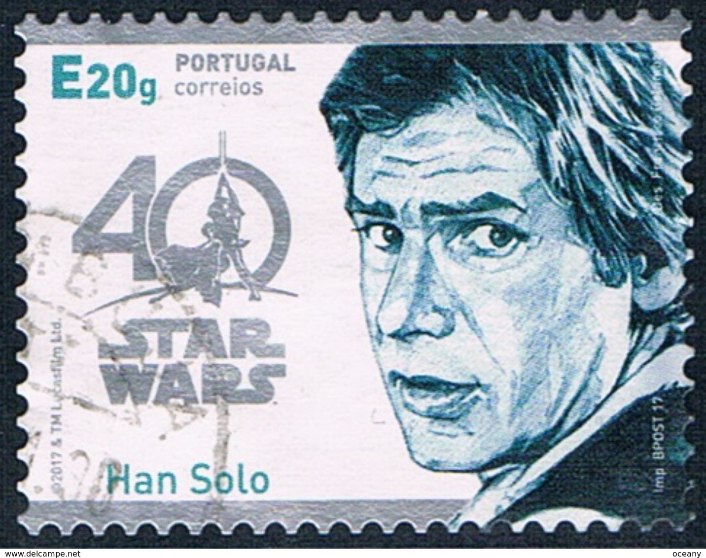 Portugal - Star Wars : Han Solo (année 2017) Oblit. - Oblitérés