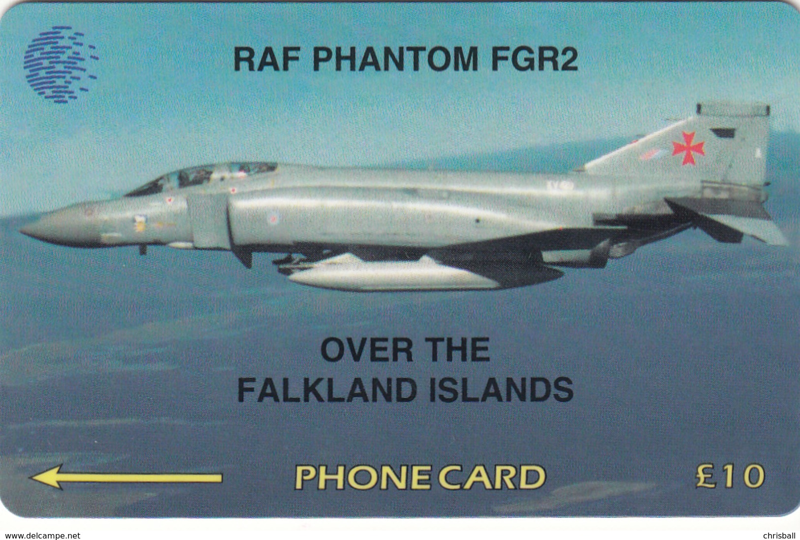 Falkland Islands  Phonecard -Phantom FGR2 - Fine Used - Falkland Islands