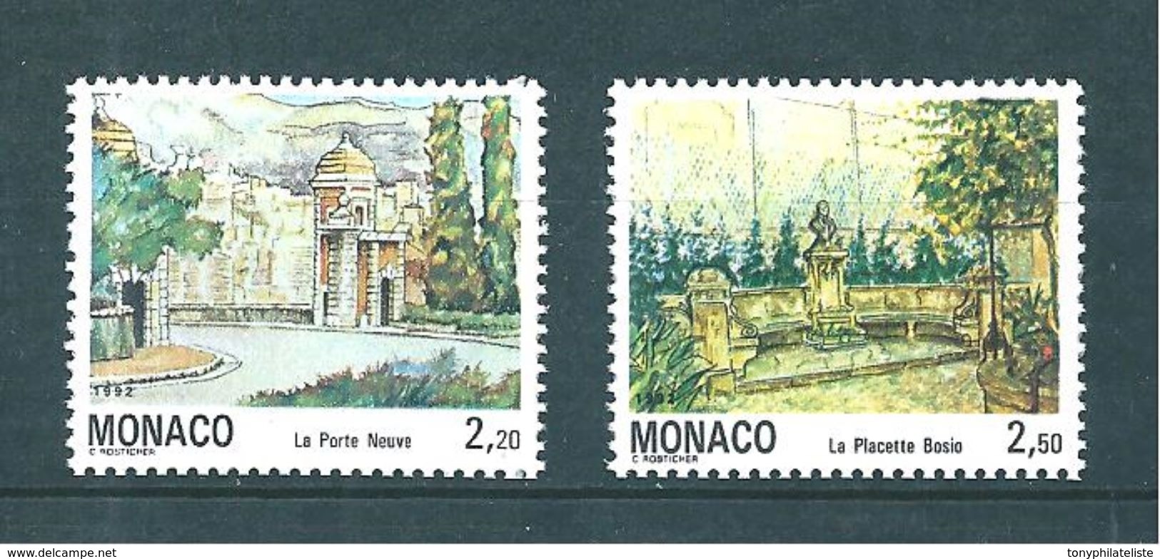 Monaco Timbres Neuf ** De 1992  N°1832/33  Neuf ** Parfait - Neufs