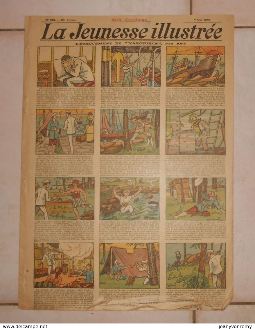 La Jeunesse Illustrée. N° 970. 7 Mai 1922. - Jeunesse Illustrée, La