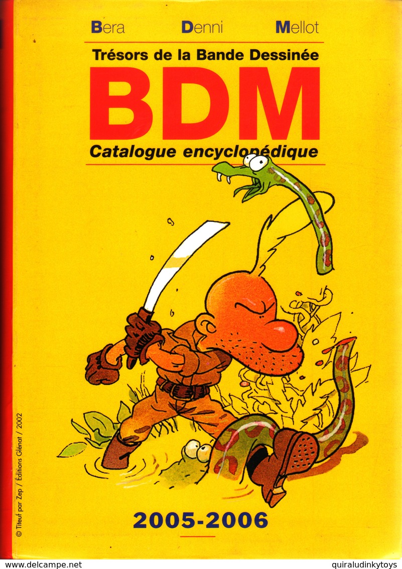 Trésors De La Bande Déssinée BDM 2005-2006 Trés Bon état D'usage Voir Scans - Encyclopédies