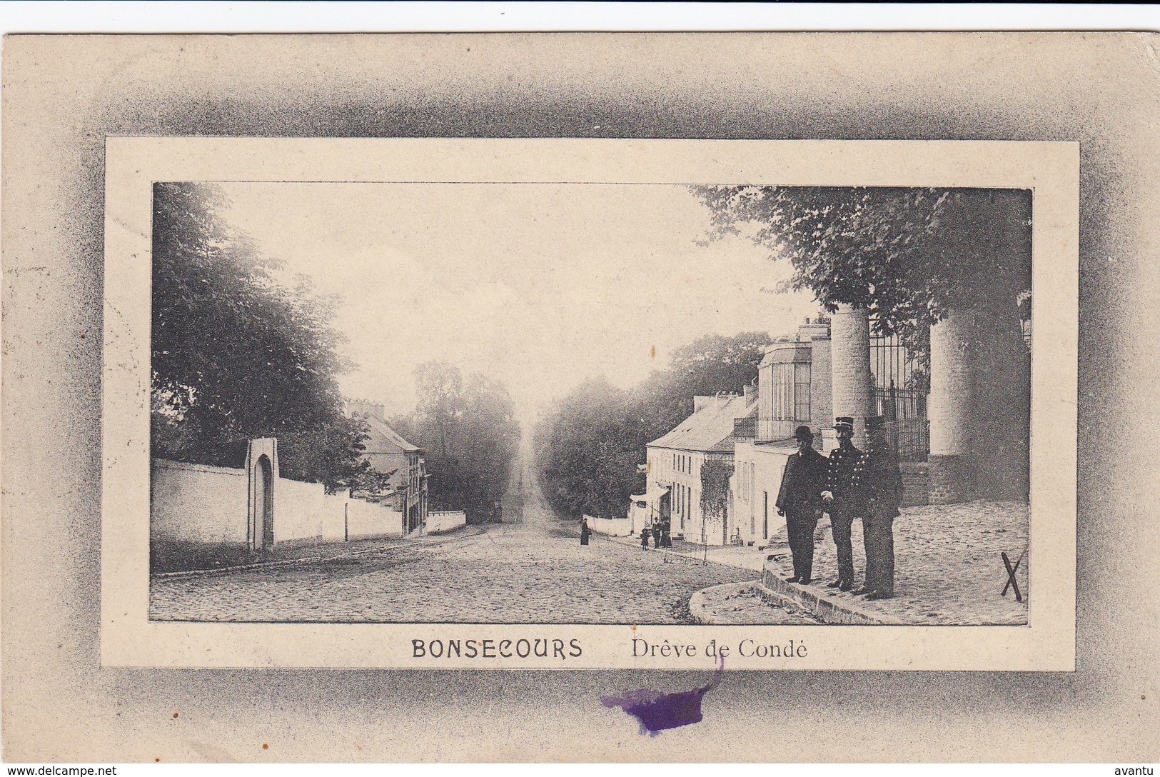 BONSECOURS / PERUWELZ / DREVE DE CONDE / GENDARMES  1919 - Péruwelz