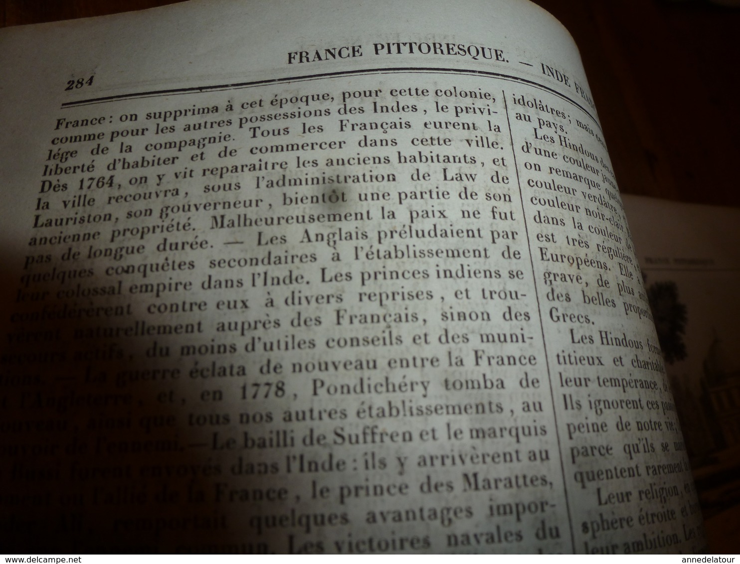 1935 FRANCE PITTORESQUE (Etablissements français dans l'Inde)-Caractère-Moeurs-Religions-Castes-Jongleurs indiens-etc