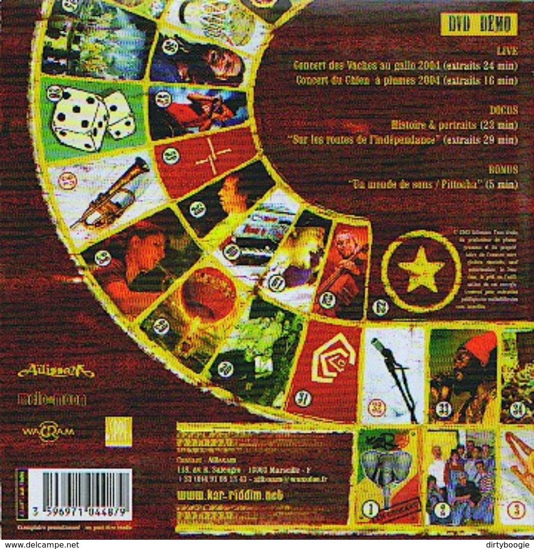 K2R RIDDIM - Foule Contact - CD + DVD - REGGAE - Reggae