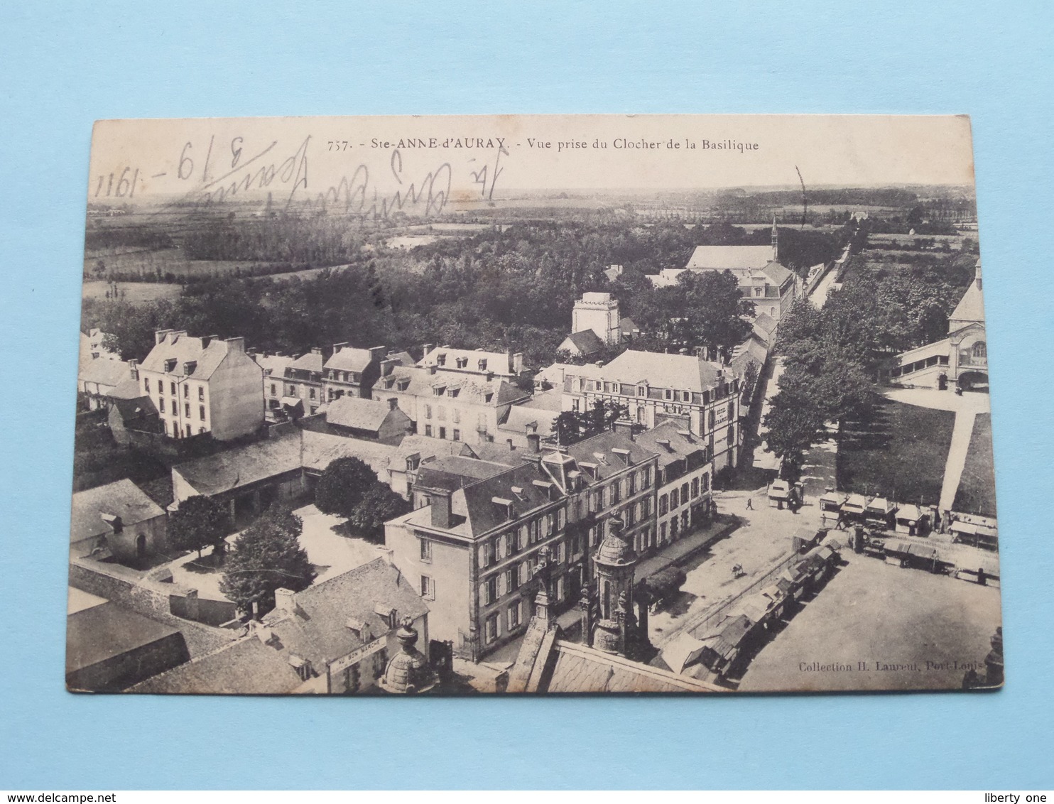 Ste.-Anne-d'Auray Vue Prise Du Clocher De La Basilique ( 757 ) Anno 1911 ( Voir Photo Svp ) ! - Bretagne