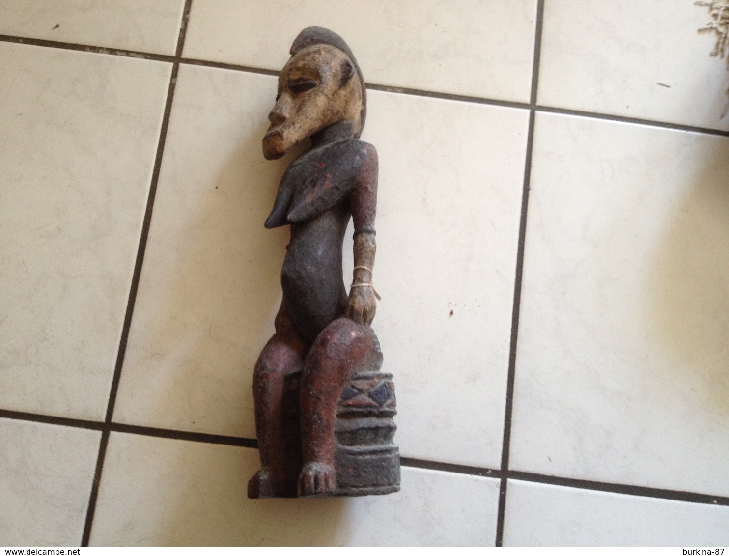 Statuette, Sénoufo , Maternité, Cote D'Ivoire, Art ,  Premier,africain ,tribal - Art Africain