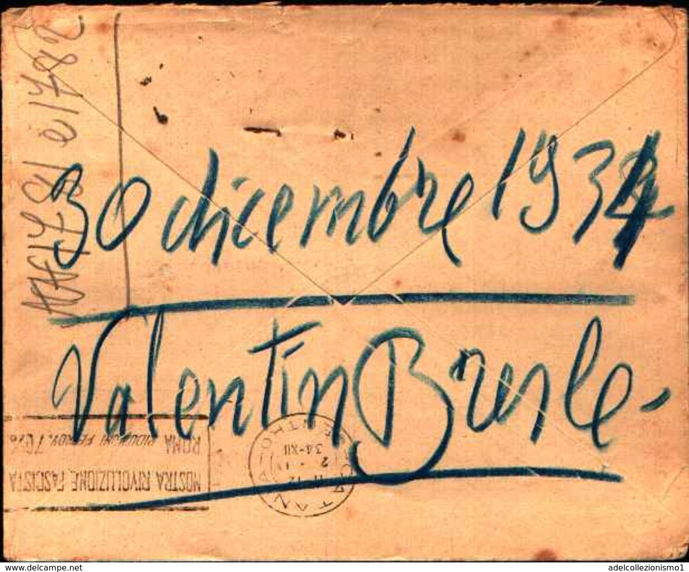 87090) Francia-lettera Pubblicitaria  Con 1,50f..posta Aerea-da Lille A Catania Il 30/12/1933 Mittente Interessante - Storia Postale