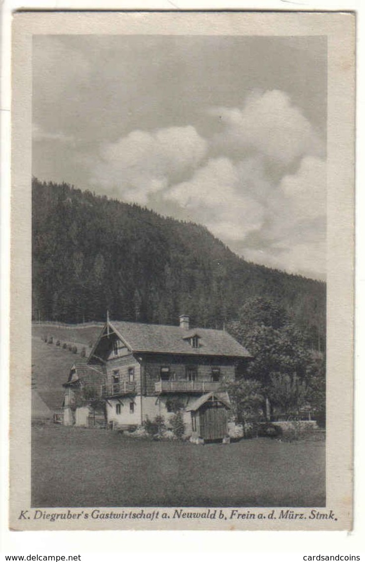 Frein A.d. Mürz - Diegrubers Gastwirtschaft ( Route Payerbach Nasswald Kaisersteig ) - Mürzzuschlag