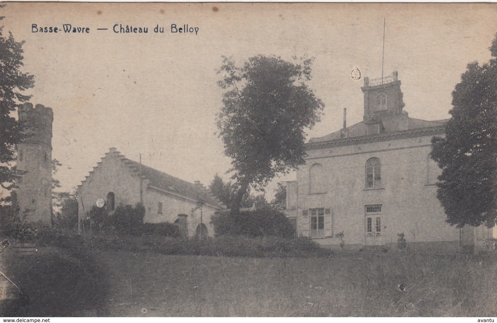 BASSE WAVRE / WAVRE /  CHATEAU DU BELLOY - Wavre