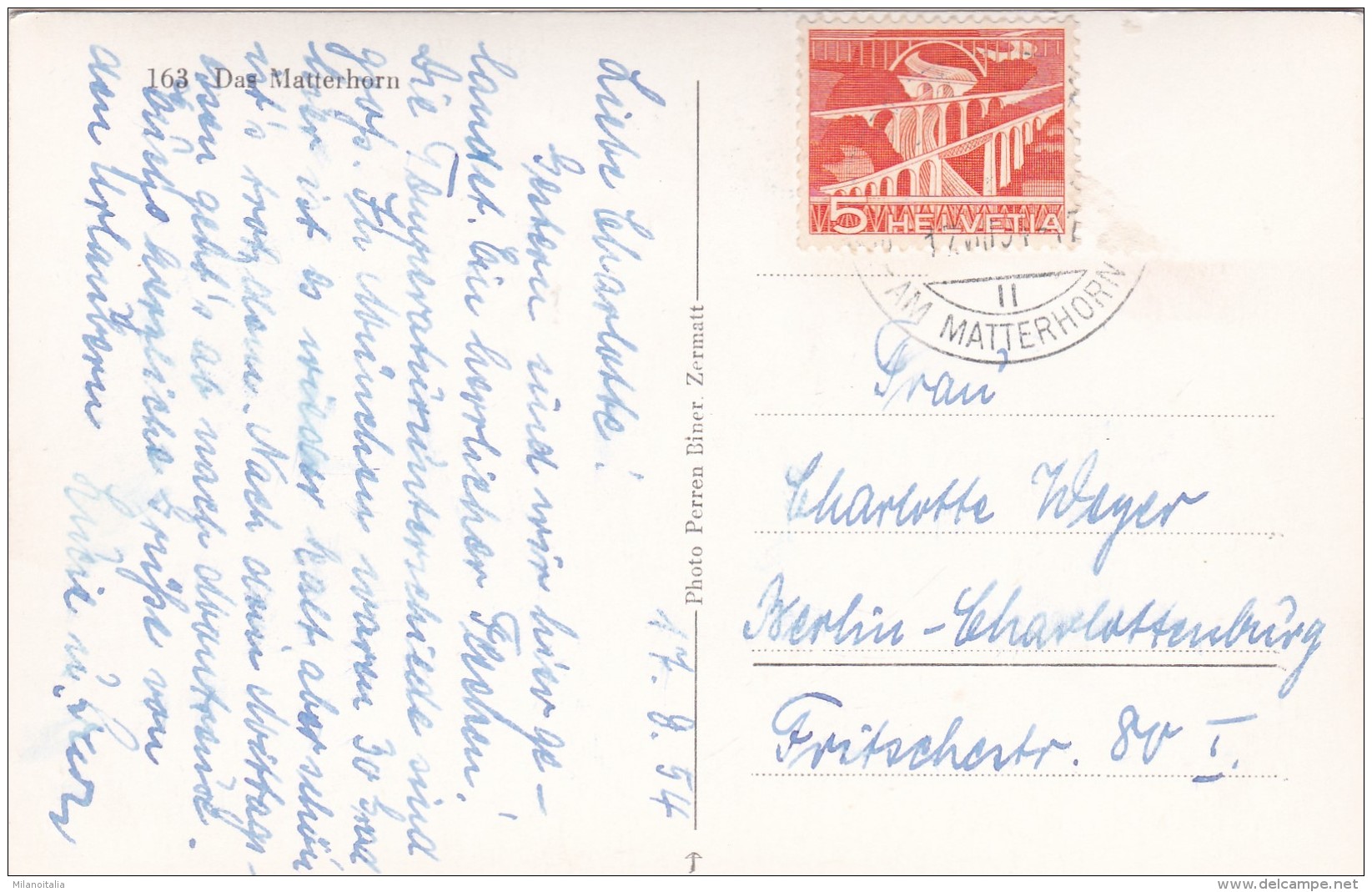 Das Matterhorn (163) * 17. 8. 1954 - Other & Unclassified