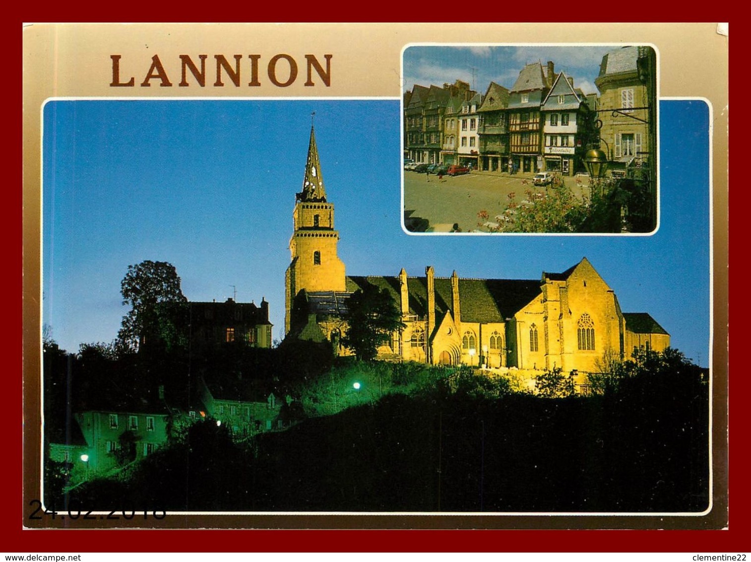 Lannion *  Cpm ( Scan Recto Et Verso ) - Lannion