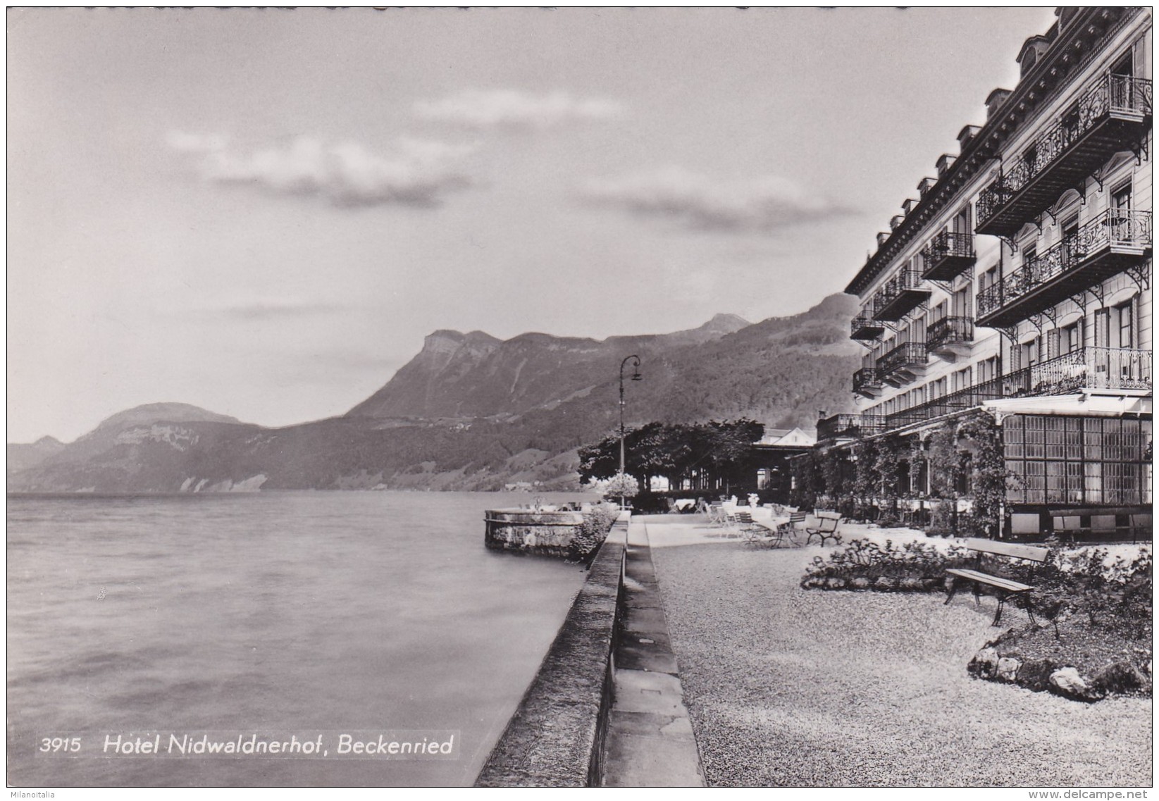 Hotel Nidwaldnerhof, Beckenried (3915) * 25. V. 1957 - Beckenried