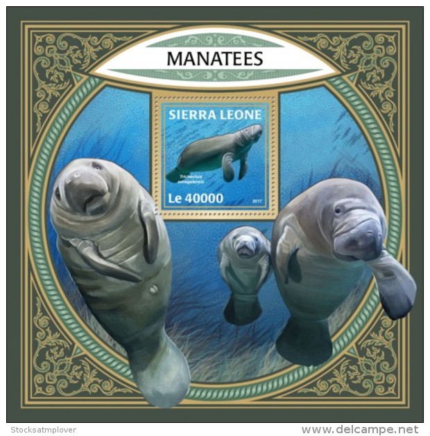 Sierra Leone 2018 Manatees S201801 - Sierra Leone (1961-...)