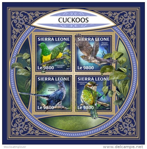 Sierra Leone 2018 Cuckoos S201801 - Sierra Leone (1961-...)