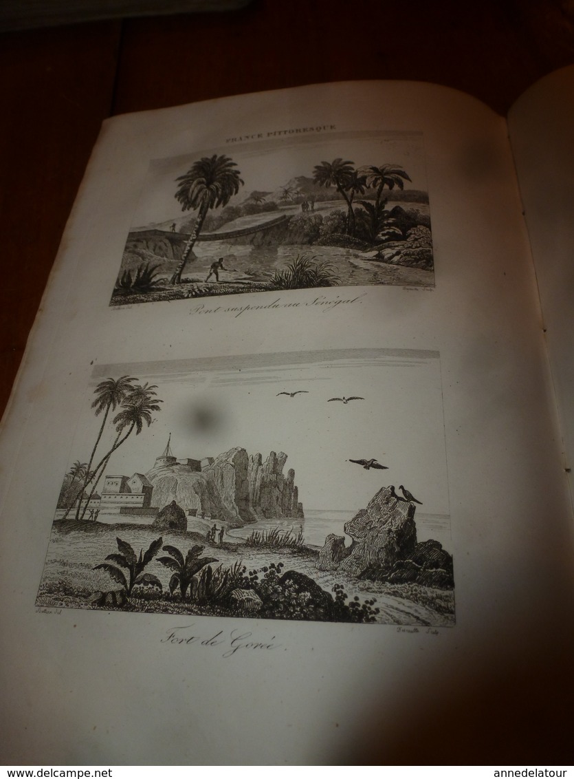 1935 FRANCE PITTORESQUE (Sénégal et Gorée) -Caractère-Coutumes-Langage-Histoire-Villes-Industrie-Bourgs-Escales,etc