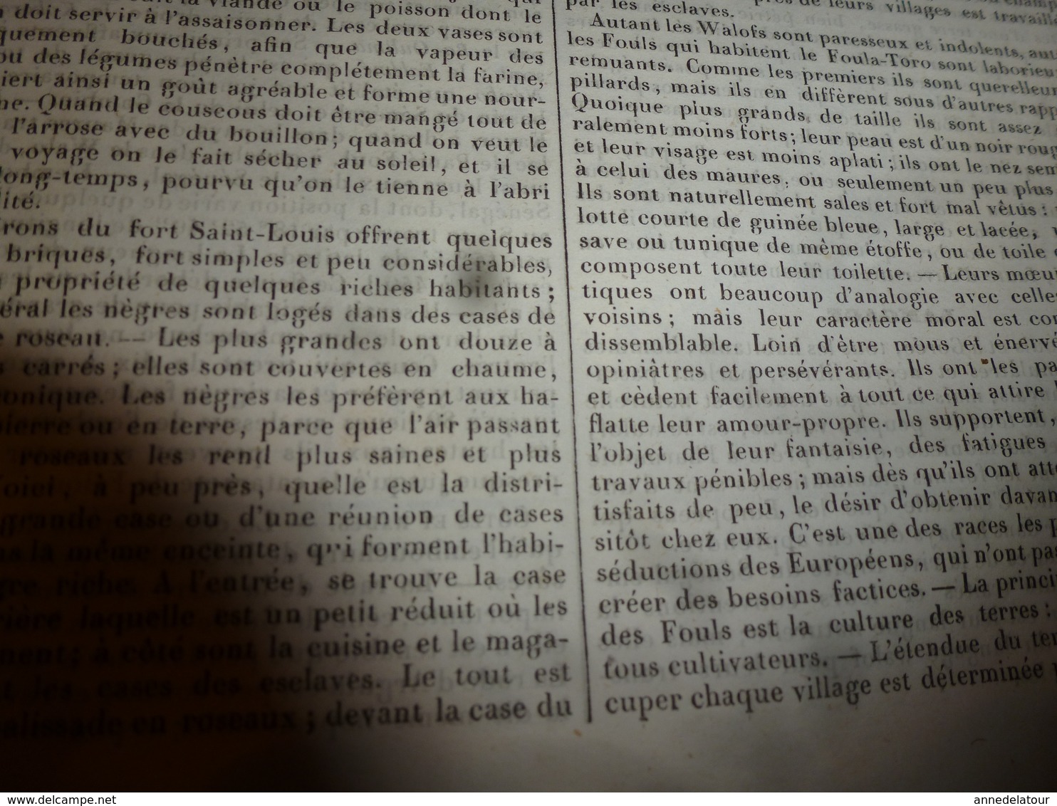 1935 FRANCE PITTORESQUE (Sénégal et Gorée) -Caractère-Coutumes-Langage-Histoire-Villes-Industrie-Bourgs-Escales,etc