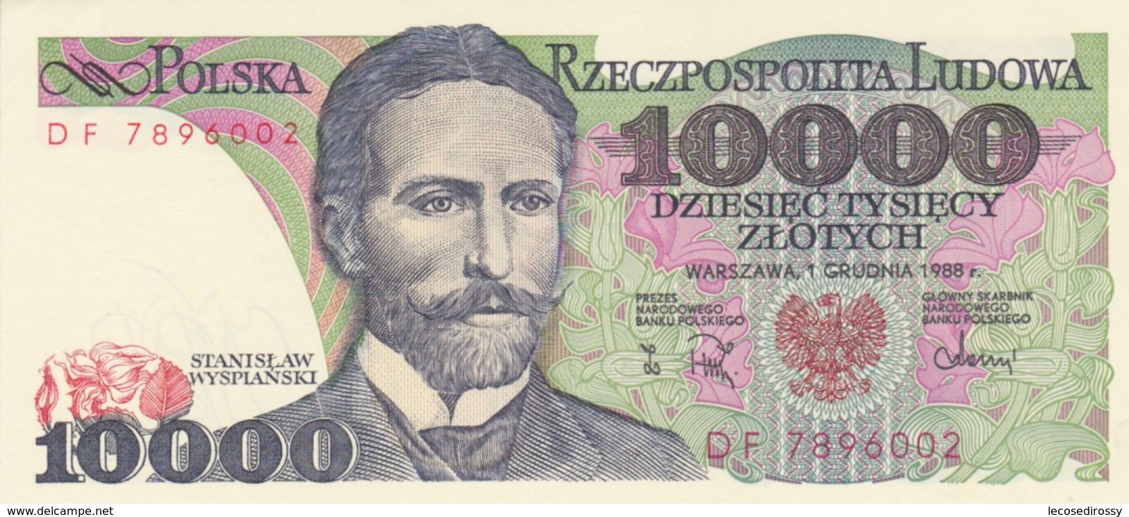 Rox Poland 10000 Zlotych 1982 FDS - Polonia