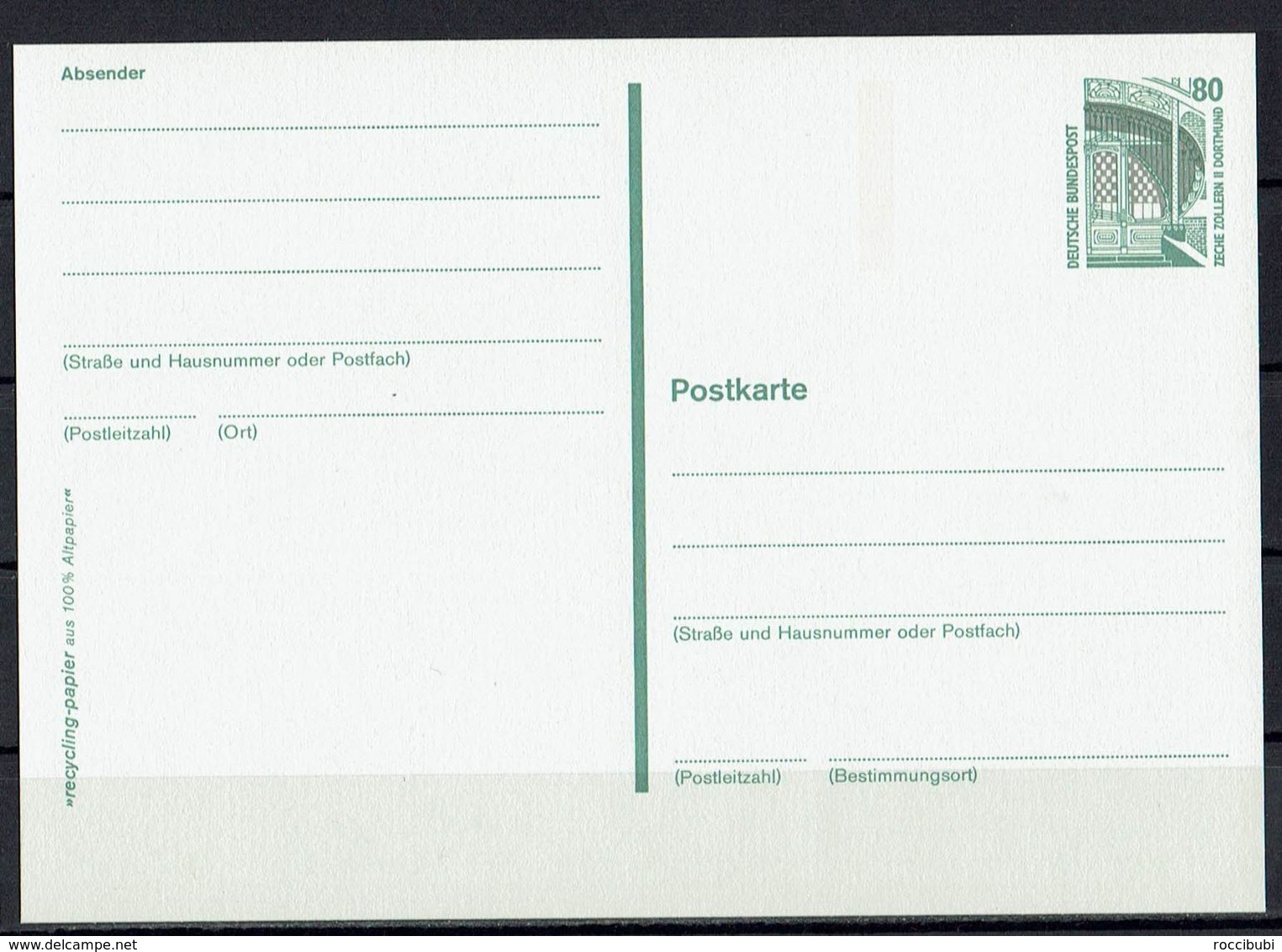 Ganzsache, Postkarte - Postkarten - Ungebraucht