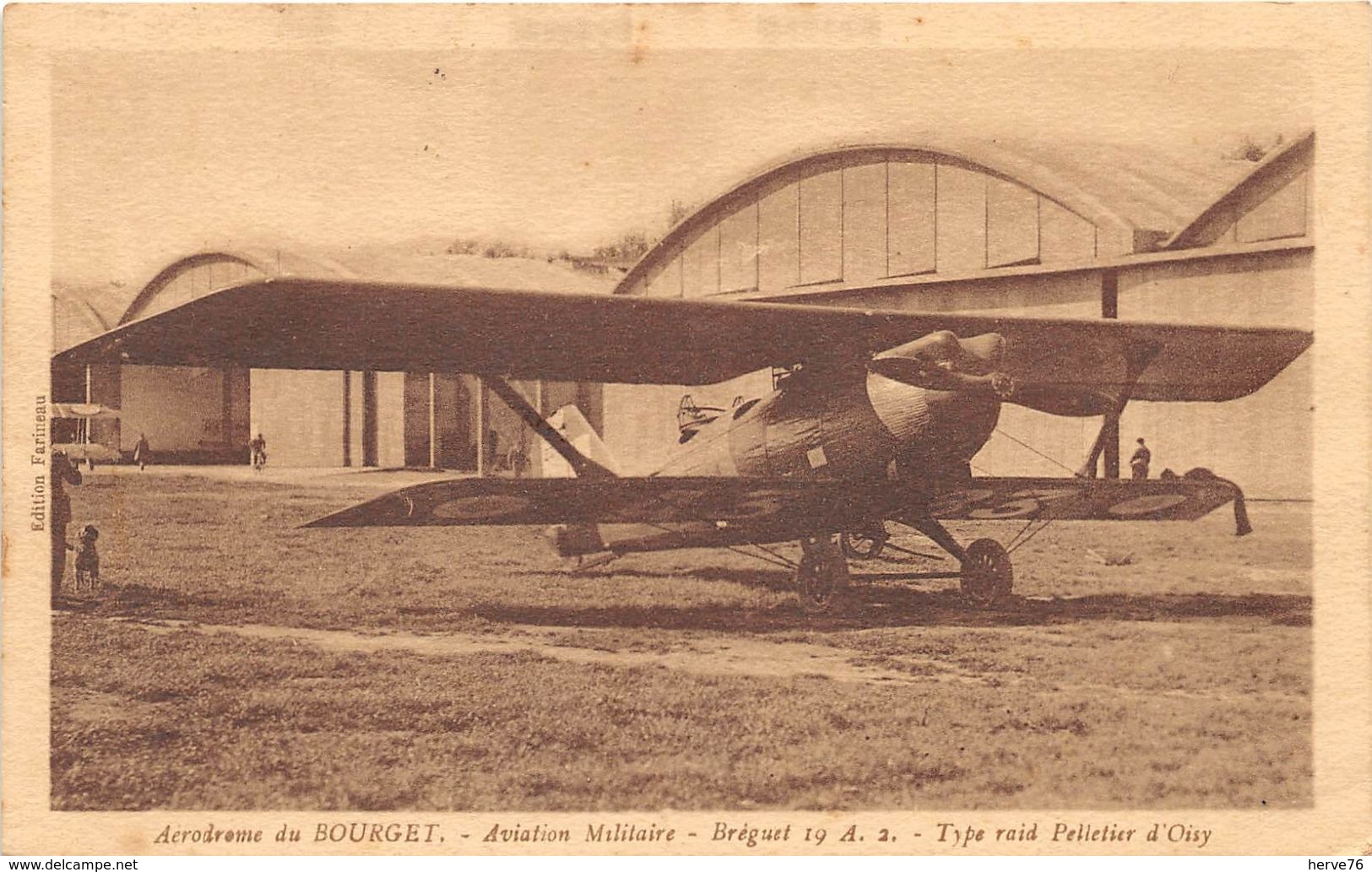 Aérodrome Du BOURGET - Aviation Militaire - Bréguet 19 A.2 - Type Raid Pelletier D'Oisy - Aérodromes