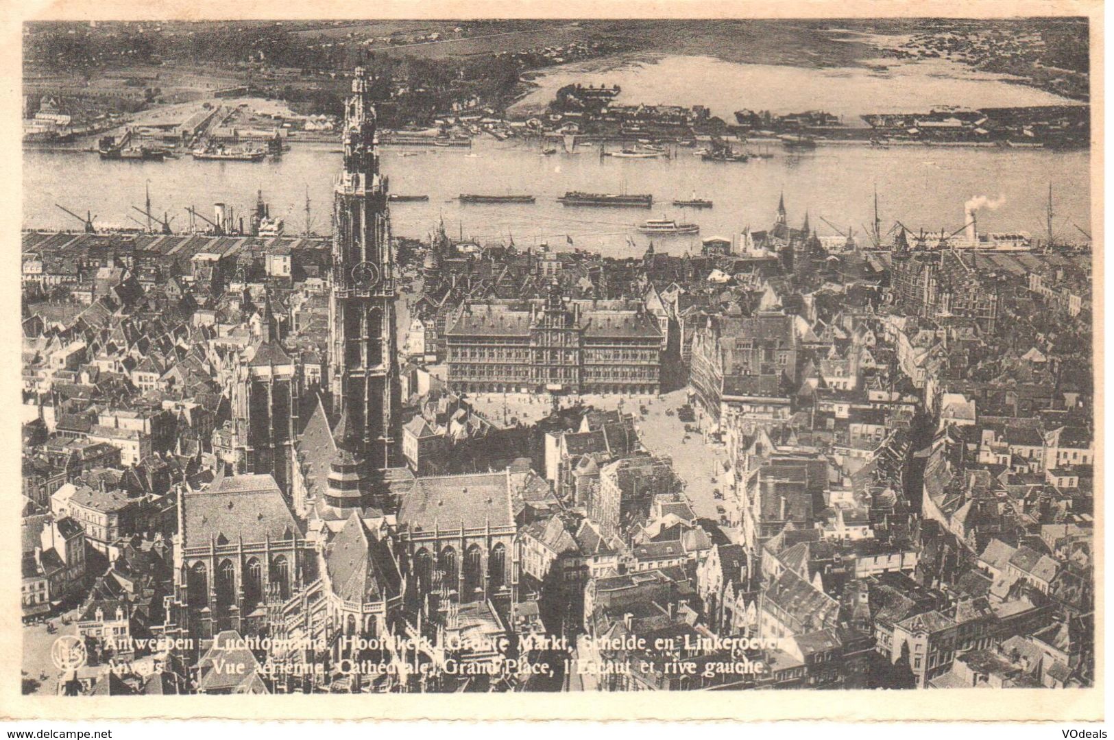 Antwerpen - Anvers - CPA - Vue Aérienne - Panorama - Antwerpen