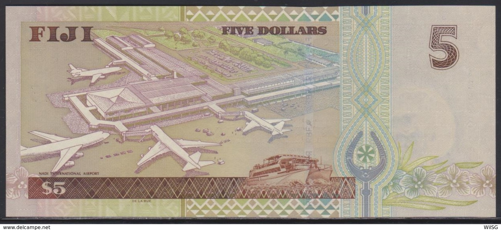 Fiji 5 Dollars (ND 2002) UNC - Fidji