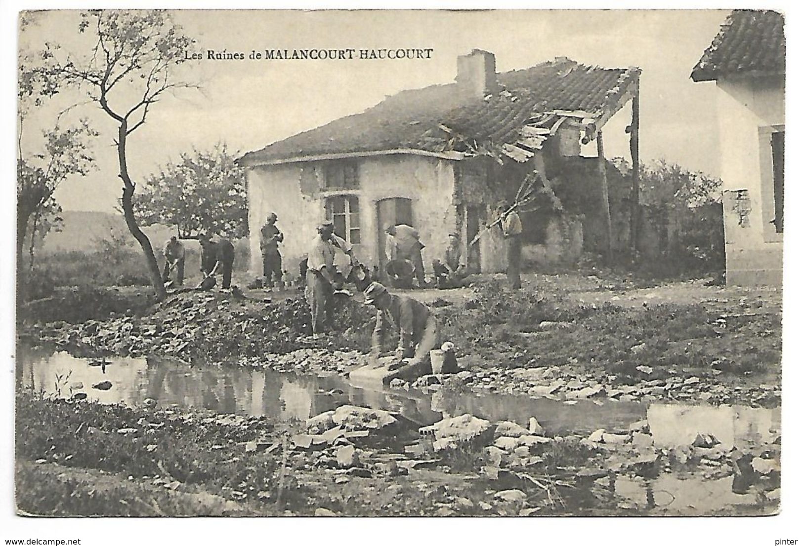 Les Ruines De MALANCOURT HAUCOURT - Autres & Non Classés