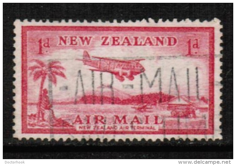 NEW ZEALAND  Scott # C 6 VF USED - Corréo Aéreo