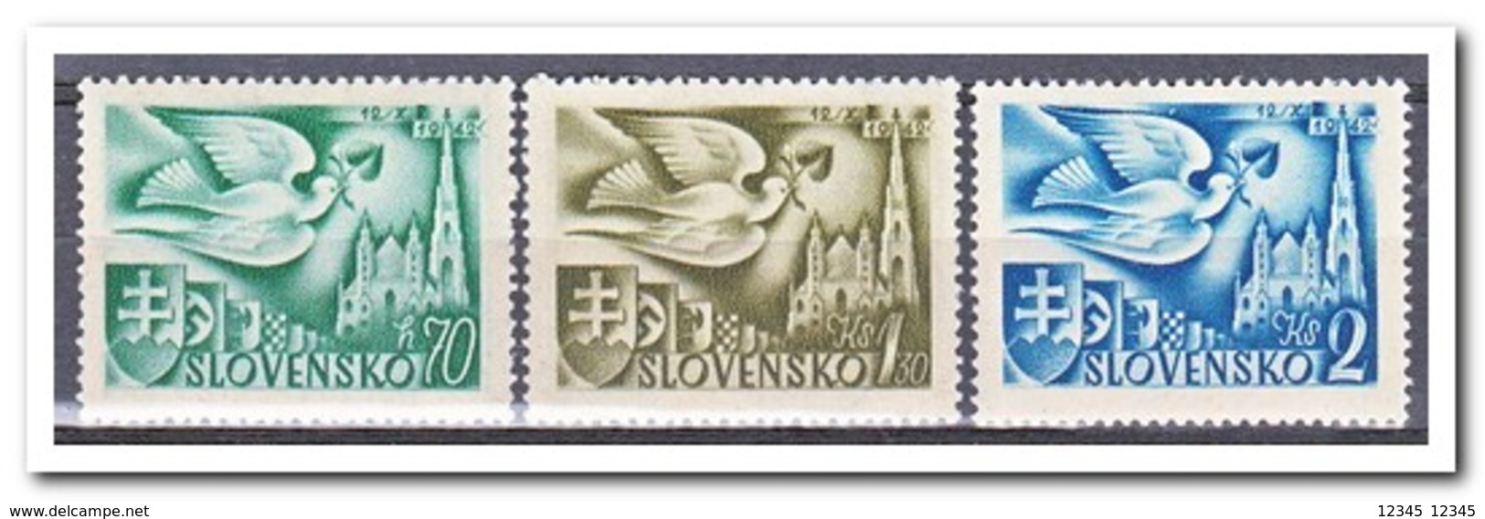 Slowakije 1942, Postfris MNH, European Postal Congress - Ungebraucht