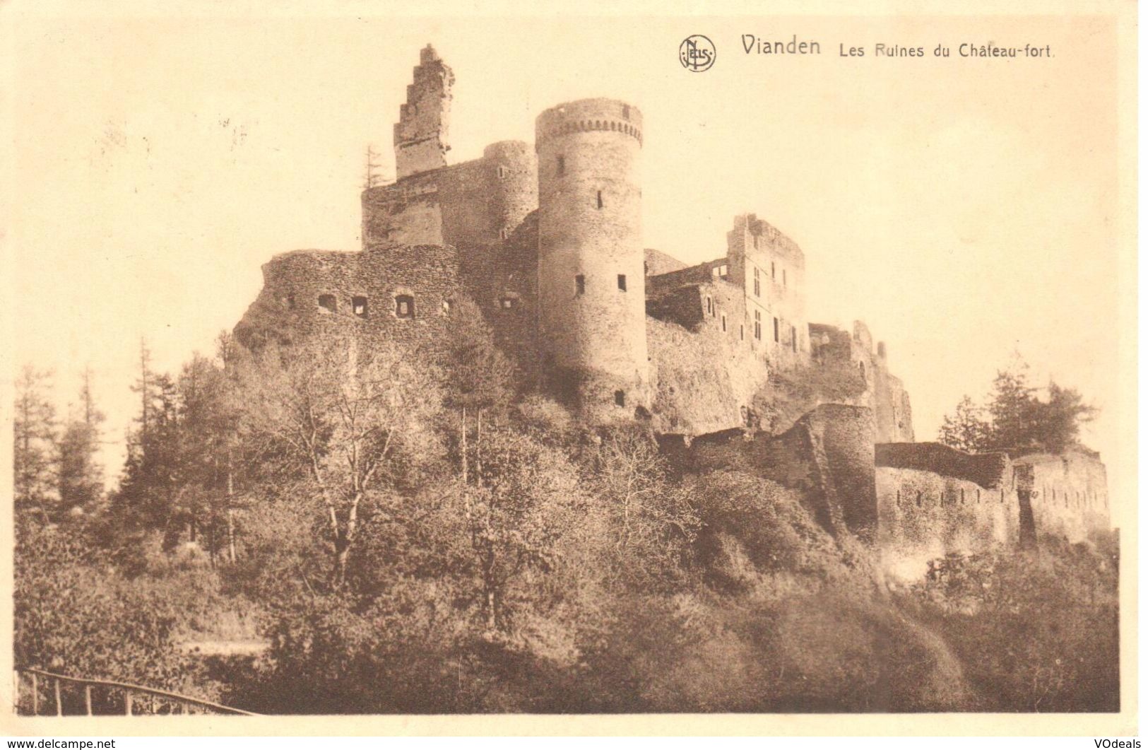 Vianden - CPA - Les Ruines Du Château-fort - Vianden