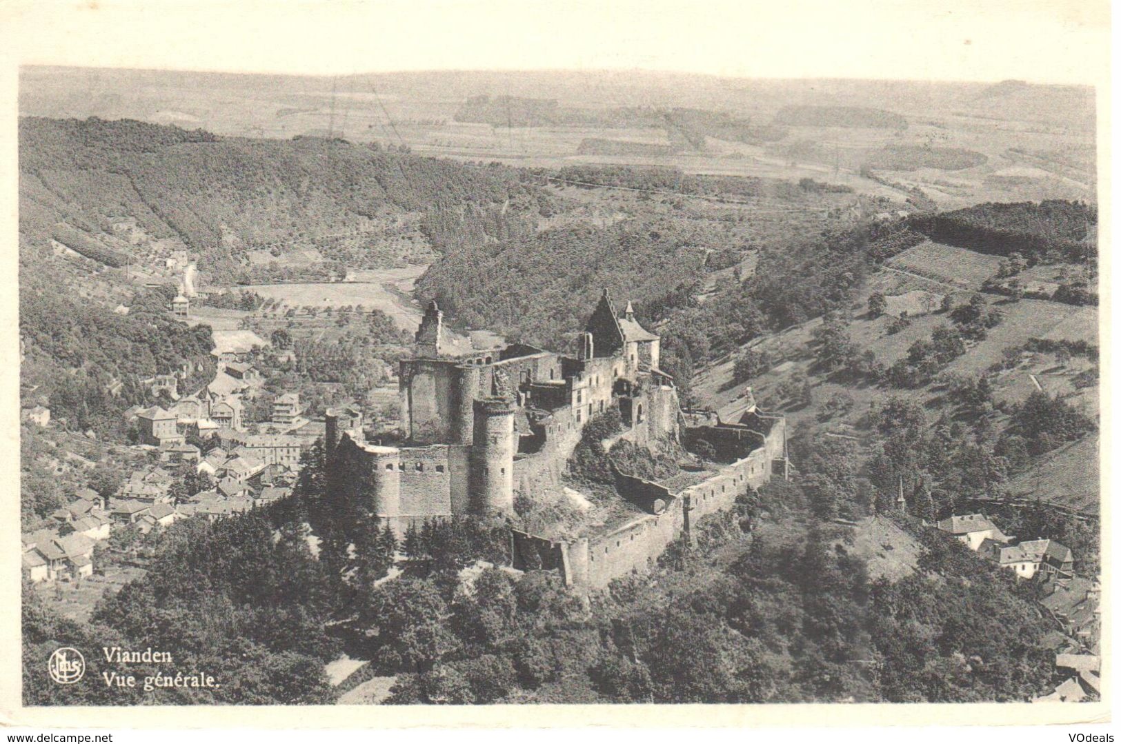 Vianden - CPA - Vue Générale - Vianden