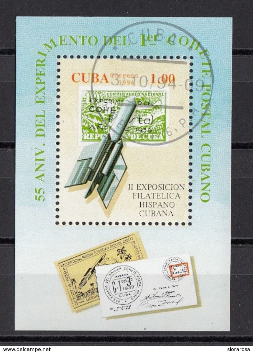 Cuba 1994 Sc. 3592 2nd Spanish-Cuban Philatelic Exhibition, Havana Sheet Perf. - América Del Sur