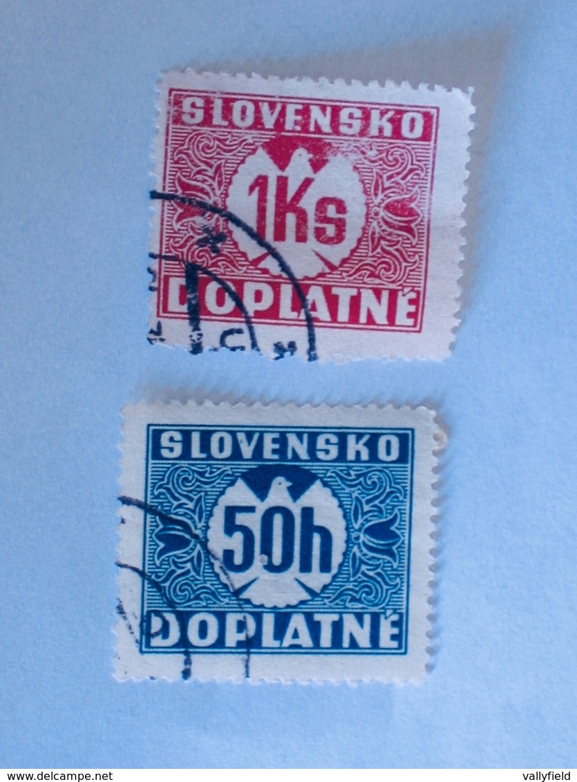 SLOVAQUIE  1940-41   LOT# 4 - Oblitérés